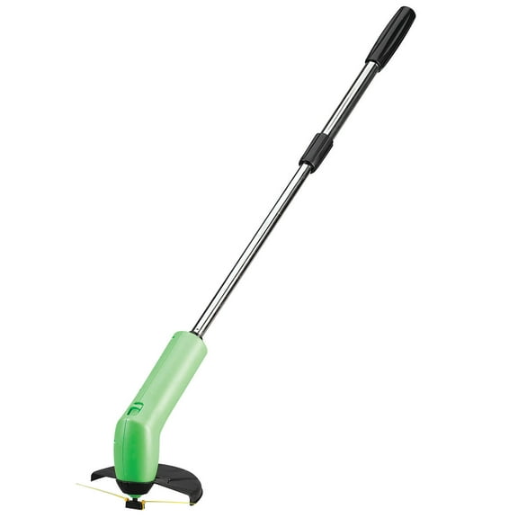 Zip Tie Grass Trimmer, Made of Stainless Steel and ABS, Battery Operated (Not Included) – Measures 31” Long, 24 Standard Zip Ties Included