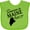 Apple Green, variant on Inktastic Someone in Maine Loves Me Boys or Girls Baby Bib