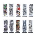 thumbnail image 2 of 10pcs Fake Tattoo Stickers Temporary Waterproof Skull Pattern Full Arm Tattoos for Halloween, 2 of 14