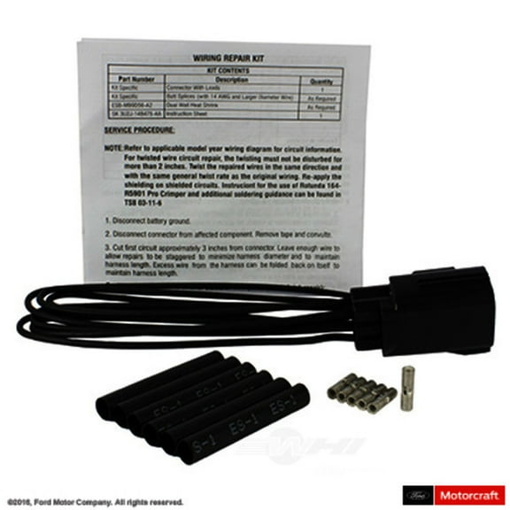 Motorcraft WPT-163 HVAC Control Module Sensor Connector Fits select: 2012-2014 FORD FOCUS, 2020 FORD TRANSIT