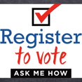 thumbnail image 3 of CafePress - Register To Vote. Ask Me How. Long Sleeve T Shirt - Womens Hooded Shirt, 3 of 3