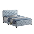 thumbnail image 2 of Littleton Queen Tufted Upholstered Bed Delft Blue, 2 of 3
