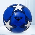 thumbnail image 1 of mmirethe Reliable Air Retention Soccer Ball For Match Training Outstanding Elasticity Football Training Size BLUE, 1 of 5