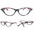 thumbnail image 2 of Women 3 Pairs Fashion Cat Eye Reading Glasses Sexy Retro Readers Presbyopic glasses, 2 of 2