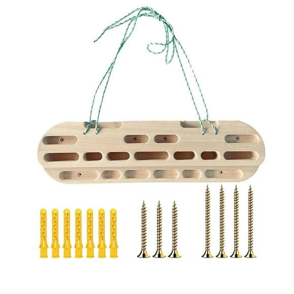 Large Hangboard Rock Climbing Training Board, Fingerboard NEW Slope