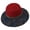 Wine14, variant on Karymi Sun Hats for Women Two-Tone Contrast Speckled Mix Woven Straw Sun Hat with Ethnic PatternBand, Solid Dome Crown Wide Floppy Brim Boho Style Beach Hat Trucker Hat