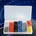 thumbnail image 6 of Neyseki 1200pcs Insulated Wire Connector Crimp Terminal  Assortment Kit, 6 of 7