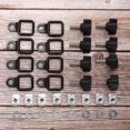 thumbnail image 4 of Quick Release Thumbscrew Hardtop Tie Down Kit, D-Rings, Anchors, Fits Jeep Wrangler, 4 of 4