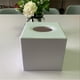 thumbnail image 4 of Yuarrent El plástico organiza pañuelos con un recipiente para servilletas resistente y duradero hecho con una caja de pañuelos de plástico Almacenamiento y organización del hogar negro 2, 4 of 6