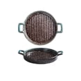 thumbnail image 1 of Double Ear Ceramic Baking Tray Western Steak Plate Microwave Oven, Baking Utensils,25.5*21*4cm, 1 of 6