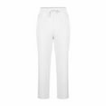 thumbnail image 6 of Sizes XXXXXL Full Length Pants Man Leisure Pocket Draw Rope Straight Tube Easy Beach Fashion Trousers, Gifts for Man, White, 6 of 6
