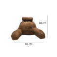 thumbnail image 5 of Almohada lumbar LUNICS Almohada de lectura Mediana Chocolate, 5 of 5