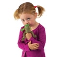 thumbnail image 4 of Folkmanis Puppets Mini Sitting Frog Finger Puppet, 4 of 5