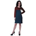 thumbnail image 4 of Moomaya Womens T-shirt Dress Full Sleeve Sequin Patch Pocket Summer Dresses, 4 of 8
