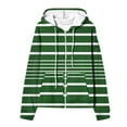thumbnail image 4 of Aofany Oversized Zip Up Hoodie for Women Baggy Loose Basic Zipper Hooded Sweatshirt Coat Y2K Jacket, 4 of 5