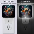 thumbnail image 2 of Minced flower LED Square Night Lights - Portable and Stylish for Bedroom and Kids Room - Enhance Your Space with Soft and Soothing Illumination, 2 of 6