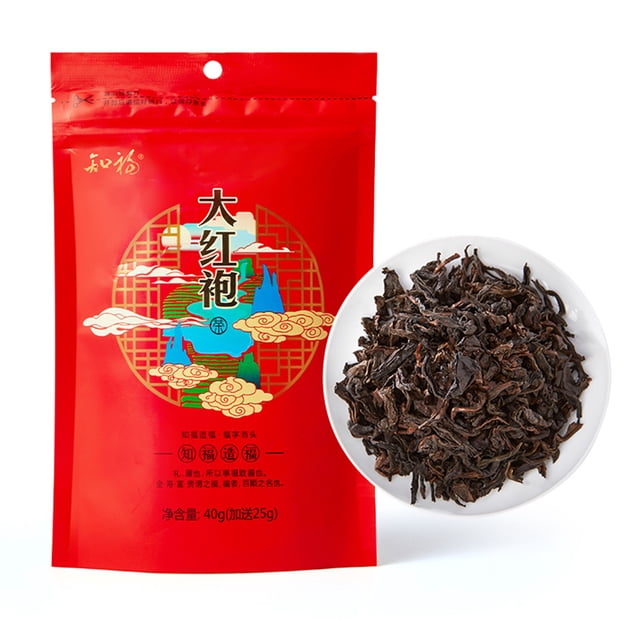Té rojo chino sabor fuerte té Dahongpao hogar cocina suministros de oficina bebida 65g