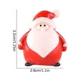 thumbnail image 3 of Teissuly Christmas Miniature Figurines, Mini Resin Santa Decoration For DIY Christmas Decoration Teissuly WER202312023288, 3 of 3