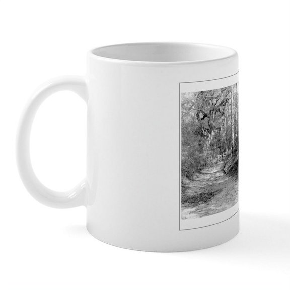 CafePress - The Road Not Taken Mug - 11 oz Ceramic Mug - Novelty Coffee Tea Cup