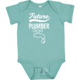 thumbnail image 3 of Inktastic Future Plumber Childs Plumbing Boys or Girls Baby Bodysuit, 3 of 5