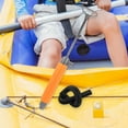 thumbnail image 6 of Worgeous 1Set Portable Bilge Pumps For Boats Orange Prevent Capsizing For Kayak 28.3X8.3X2.4in, 6 of 8