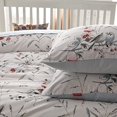 thumbnail image 2 of Flowers and Birds Print Pillow Covers Bed Pillowcases Envelope Closure End Pillow Encasement (Standard,Color-17), 2 of 5