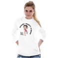 thumbnail image 5 of Brains Beauty & Betty Boop Cartoon Women's Long Sleeve T Shirt Brisco Brands S, 5 of 6