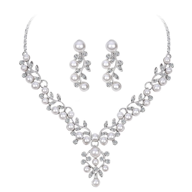 Fiudx Conjunto de Cadena de Clavícula con Personalidad, Collar con Gancho para La Oreja