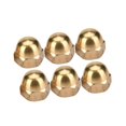 thumbnail image 1 of Acorn Nuts, Brass Acorn Nut Kit Hardware Nuts Dome Head Cap Hex Nuts Set Vehicle Fasteners M3-M12, 1 of 7