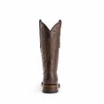 thumbnail image 4 of Women's Ferrini Jane Leather Boots Handcrafted Chocolate, 4 of 6