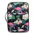 thumbnail image 2 of JAKAGO Travel Portfolio Organizer Waterproof A4 Document Bag Multifunctional Travel Note Pouch Zippered Case for Notebook, Ipad, Journals, Sketch Books (Flamingo), 2 of 4