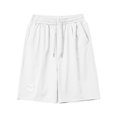 thumbnail image 6 of Ymyiu Men's Shorts Men's Stretch Shorts Casual Everyday Wear Relaxed Fit Size 2XL(White, 2XL), 6 of 6