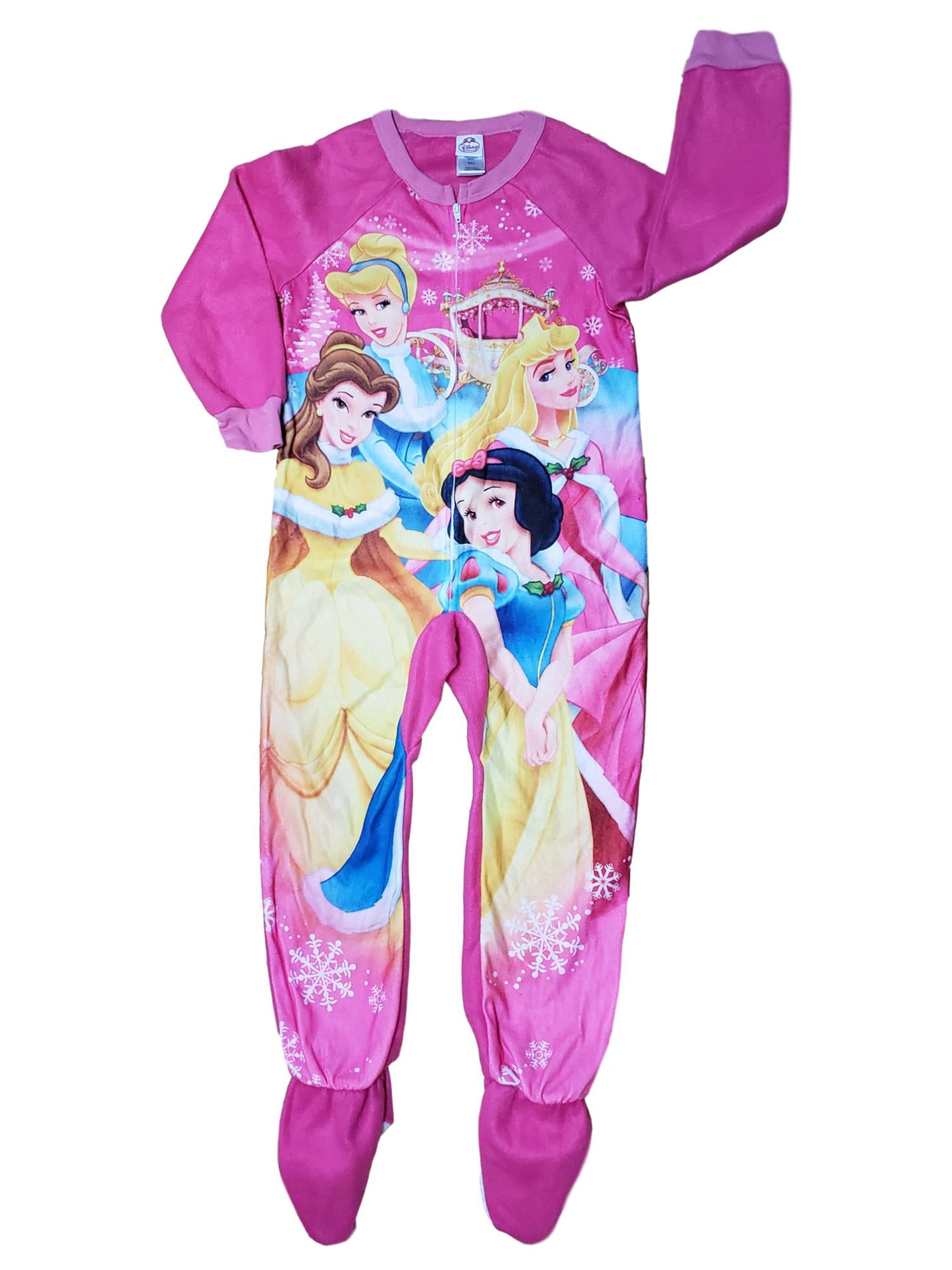 Disney Girls Belle 1 PC Blanket Sleeper New 4 5 6 7 8 10 12 pajamas Sleepwear 