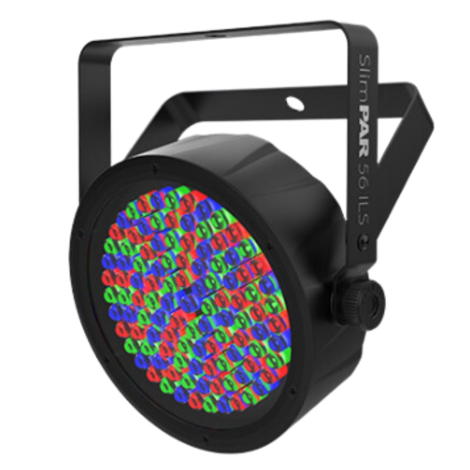 Chauvet DJ SlimPAR 56 ILS Compact Wash Light with 108 Tri-Color RGB LEDs and Master/Slave & DMX Modes for Event and Stage Lighting