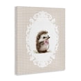 thumbnail image 2 of Stupell Industries Cottage Vintage Bow Hedgehog on Gingham Canvas Art, 24 x 30, by Christine Simpson Art, 2 of 8
