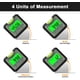 thumbnail image 2 of Inclinómetro digital, transportador, medidor de ángulos 3 en 1, base magnética, ranura en V, LCD retroiluminado, inclinómetro, medidor de bisel con burbuja para carpintería, construcción,, 2 of 5