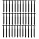 thumbnail image 1 of 36 Piezas de Vinilo de 3 Pulgadas para Fijación de Persianas, Paneles de Ventana, Clavijas, Tornillos, Clavos de Persiana, Anclajes (Negros), 1 of 8