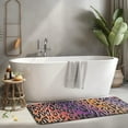 thumbnail image 2 of Purple and Orange Of Leopard Print Kitchen Rug Mat,Kitchen Runner Rugs Non Skid Washable,Decorative Kitchen Floor Mats for Kitchen,Sink,Laundry,17"x47.2", 2 of 7