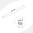 thumbnail image 2 of Uxcell Rigid Round Pipes High Impact for Water Pipe Crafts Cable Sleeve White 12mm x 14mm, 2 of 6