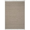 thumbnail image 2 of Loom & Beige Medallion Area Rug 6x9 - Stain , Non-shedding, Water Repellent, Indoor/outdoor Slip, Soft Texture, 2 of 2