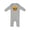 AC-Heather Grey, variant on Hamburger Kawaii Baby Romper Coveralls
