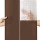 thumbnail image 5 of Cortina de ducha impermeable de EVA empalmada, 180 x 180 cm | Cortina de baño gruesa, sin perforaciones y con ganchos | Resistente al agua, permeable a la luz y resistente al moho | Negro, blanco,, 5 of 6
