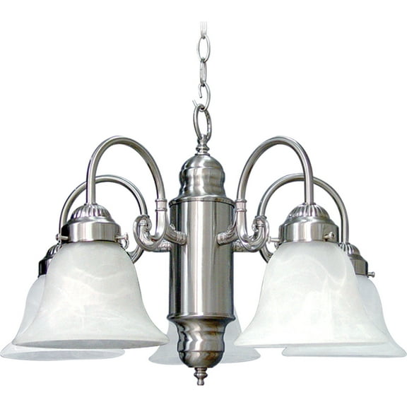 Open Box Volume Lighting V4325 Marti 5 Light 23" Wide Chandelier - Nickel
