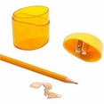 thumbnail image 2 of Baumgartens Elliptic Geo Pencil Sharpener - Handheld - 1 Hole[s] - 1.8" - Assorted (BAU19170), 2 of 2