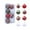 A, variant on Christmas Ball Ornaments 8Pcs 2.36 Inch Glittering Shatterproof Christmas Tree Hanging Bulbs Xmas Ornaments for Home Holiday Party Wedding Decorations