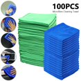 thumbnail image 1 of 5 Pcs Microfiber Cleaning Cloths  Wash Cloth for Home  Kitchen  Car  Window  40x40cm, 1 of 6
