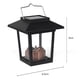 thumbnail image 2 of De Luz Solar Palace Lantern Led Lámpara Colgante Lámpara De Calle Con Energía Solar Ipx5 Luz Decorativa Impermeable Con Percha Para Jardín Patio Patio Camino Pabellón Camino 6 Piezas Kearding HA018011-00, 2 of 6