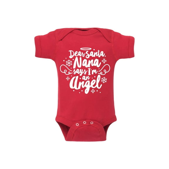 Instant Message - Nana Says Angel - Infant Baby One Piece
