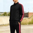 thumbnail image 3 of Mifsaly Kids 2 Piece Tracksuit Sets Boys Girls Full Zip Long Sleeve Jacket and Jogger Pants Fall Winter Soccer Training Uniform Sports Outfits, 3 of 8