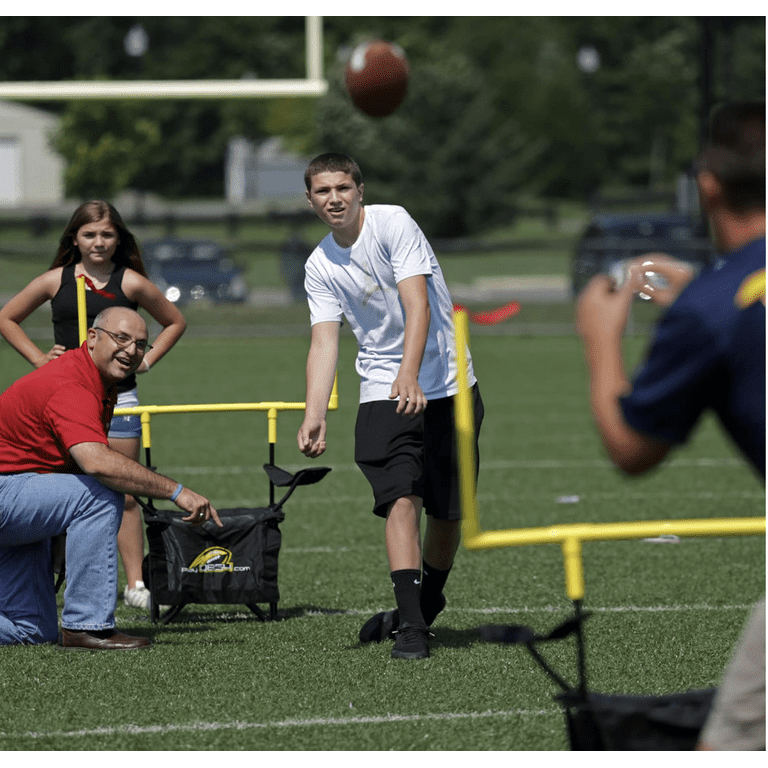 QB54 - The Ultimate Football Yard Game Set, Outdoor Football Toss